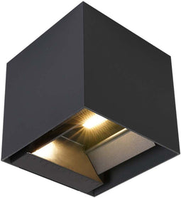 V-TAC VT-409CCT-DG - Solar Wandlamp - PIR Sensor - IP65 Waterdicht - Donkergrijs - 9W - 800 Lumen - 3-in-1