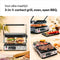 Braun MultiGrill 7 - CG7040 - Contactgrill - 2000W - Timer en Display - Zwart