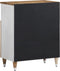 vidaXL - Dressoir - 60x33,5x75 - cm - massief - mangohout