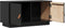 vidaXL - Tv-meubel - 80x34x40 - cm - massief - grenenhout - zwart