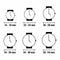 Horloge Uniseks Haurex SG382UG1 (42,5 mm)