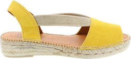 Toni Pons Ella - Espadrilles - Suède - Geel