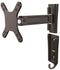 Startech.com ARMWALLS - Muurbeugel - Scharnierende monitor arm voor 13-27 inch - Zwart