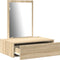 vidaXL - Wandkaptafel - Sonoma - Eiken - 60x40x70 - cm