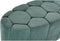 Kruk DKD Home Decor Polyester Groen Hout MDF (122 x 51 x 46,5 cm)