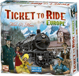 Ticket to Ride Europe - Bordspel voor 2 tot 5 spelers - Strategisch familiespel vanaf 8 jaar