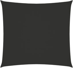 vidaXL - Zonnescherm - vierkant - 6x6 - m - oxford - stof - antracietkleurig
