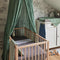 Jollein Klamboe Vintage - Klamboe Baby - 245 cm - Ash Green