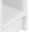 vidaXL - Nachtkastje - met - lade - 20x36x60 - cm - wit