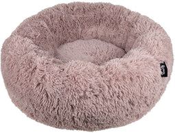 District 70 FUZZ - Donut Hondenmand - Knus en comfortabel - Sand - Large Ø 80 cm