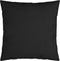 vidaXL Sierkussens 4 st 40x40 cm stof zwart