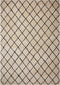 MIDYAT - Laagpolig vloerkleed - Beige - 160 x 230 cm - Polyester
