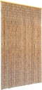 vidaXL - Vliegengordijn - 120x220 - cm - bamboe