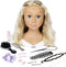 Smoby My Beauty Blond Styling Head - Kaphoofd - 19 accessoires - Wit Roze Blauw