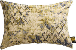 PTMD Becca Green Cotton Velvet Cushion Antique L