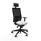 Bureaustoel met hoofdsteun Piqueras y Crespo 1D066G1 Wit