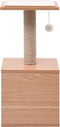 vidaXL - Kattenkrabpaal - met - sisal - krabmat - 62 - cm