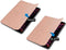 imoshion Tablet Hoes - Geschikt voor iPad Pro 12.9 (2022) / Pro 12.9 (2021) / Pro 12.9 (2020) / Pro 12.9 (2018) - Trifold Bookcase - Rosé Goud