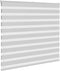 vidaXL - Zebra - rolgordijn - 165x100 - cm - stofbreedte - 160,9 - cm - lichtgrijs