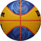 Wilson Fiba 3x3 replica - Basketbal - Geel Blauw - Outdoor - Maat 6