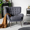 Fauteuil Peter - zwart sfinx
