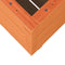 vidaXL - Plantenbak - 50x50x72 - cm - massief - grenenhout - wasbruin
