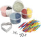 Schattige vingerpoppen, 1 set