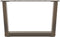 vidaXL - Eettafelpoten - 2 - st - V-vormig - 60x(30-31,3) - cm - staal - naturel