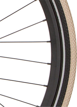 Cortina Buitenband Canberra 28 x 1.75 zwart/khaki refl