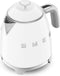 Smeg KLF05WHEU - Mini Waterkoker - 0,8L RVS - Wit