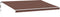 vidaXL - Luifel - handmatig - uittrekbaar - met - LED - 500x300 - cm - bruin