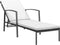 vidaXL - Ligbed - met - kussen - poly - rattan - zwart