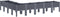vidaXL - Plantenbak - met - poten - 200x160x42 - cm - polypropeen - grijs