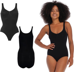 MAGIC Bodyfashion Slim Body - Seamless corrigerend effect - Zwart - Maat XXL