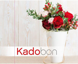 Cadeaubon bedrukt vaas bloemen 25 stuks