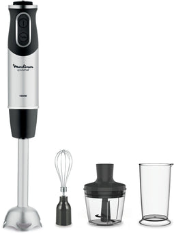 Moulinex Quickchef 3in1 DD6558 - Staafmixer 1000W - 10 snelheden - Inclusief garde en hakmolen