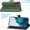 iMoshion Hoesje Geschikt voor Samsung Galaxy S21 Hoesje Met Pasjeshouder - iMoshion Luxe Bookcase - Groen
