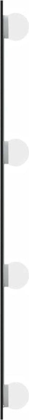 vidaXL - Wandspiegel - met - LED's - rechthoekig - 40x60 - cm - glas
