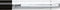 Sheaffer balpen - 300 E9314 - Black barrel chrome cap chrome plated - SF-E2931451