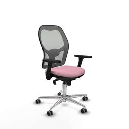 Piqueras y Crespo 3D086G0 - Bureaustoel - Verstelbare hoogte met armleuning - Roze