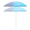 AXI Parasol ⌀125 cm - Grijs/blauw - Verstelbare hoogte van 110 tot 175 cm