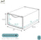 Stackable shoe box Max Home Wit 6 Stuks Polypropyleen ABS 23 x 14,5 x 33,5 cm