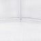 vidaXL - Tuinkas - met - stalen - frame - 40 - m² - 10x4x2 - m - wit