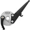 Sturmey Archer HSB430 - Ankerplaat Trommelrem 70 mm - Staal Zilver