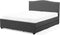 MONTPELLIER - Bed opbergruimte LED - Donkergrijs - 160x200 cm - Stof