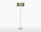 GOOD&MOJO Vloerlamp Fuji - Naturel/Bamboe - Ø47cm - Scandinavisch,Bohemian - Staande lampen voor Woonkamer - Slaapkamer