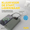 Aqiila B20+M - Powerbank 20000 mAh - 65W snelladen PD & Quick Charge - mosgroen