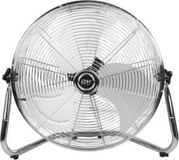 Floor Fan EDM industrial Black 110 W Ø 45 x 54 cm