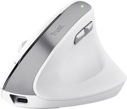 Trust Bayo II - Draadloze muis - Oplaadbaar 2400 DPI - Wit