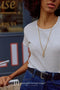 Metalmorphose On Shirt halsketting Lightning Bolt